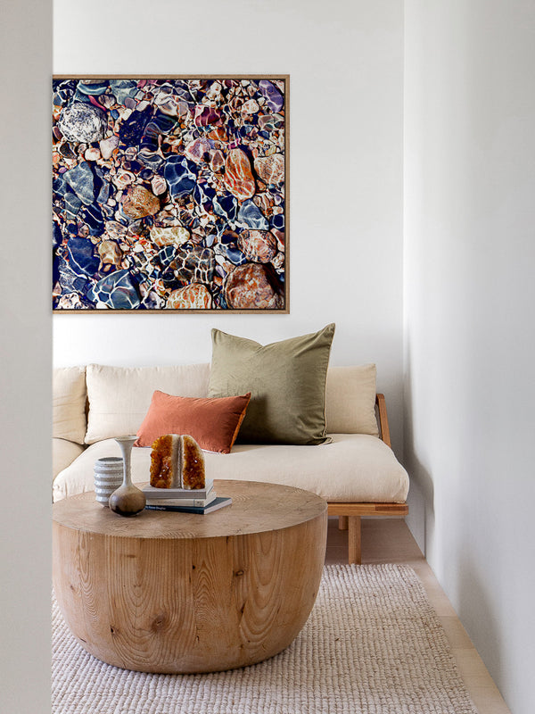 Tide Pools Canvas Art Print | Lifestyle