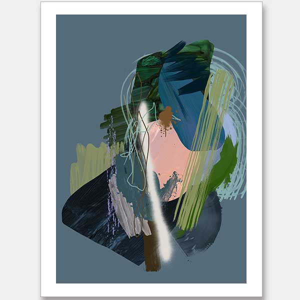 Stitch Unframed Art Print