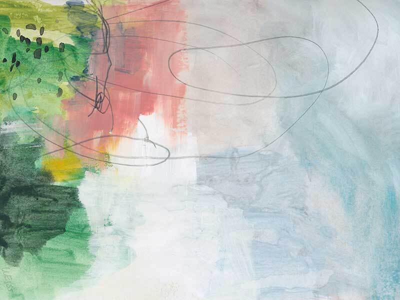 Cotton Candy II Canvas Art Print