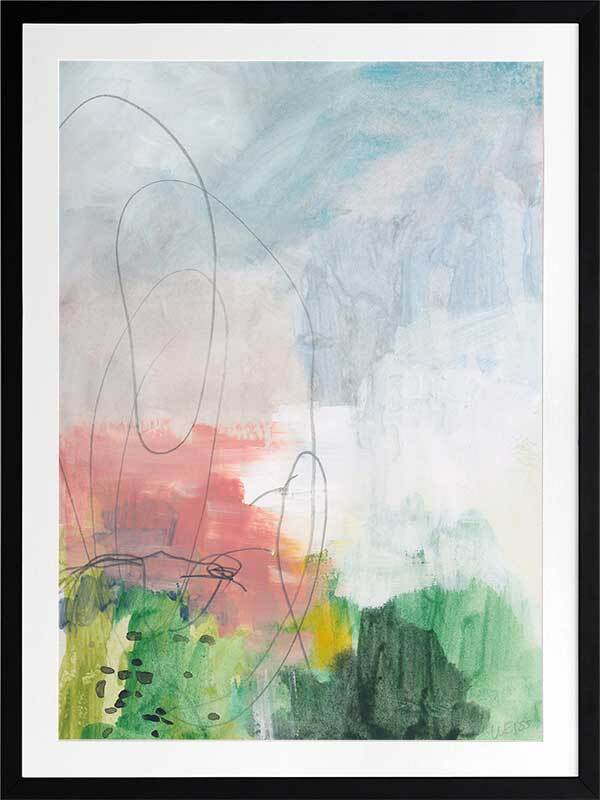 Cotton Candy II Framed Art Print