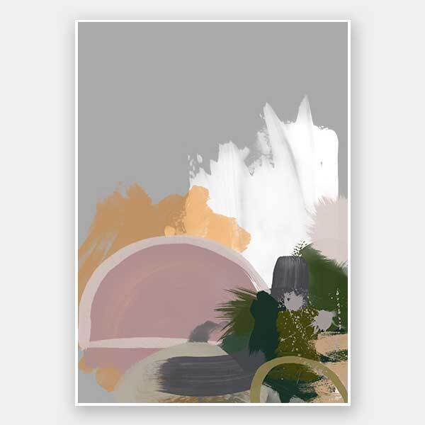 Half Moon Unframed Art Print