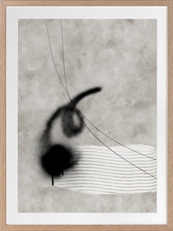 Fossilize II Framed Art Print