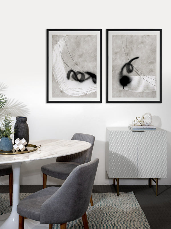 Fossilize II Framed Art Print | Lifestyle