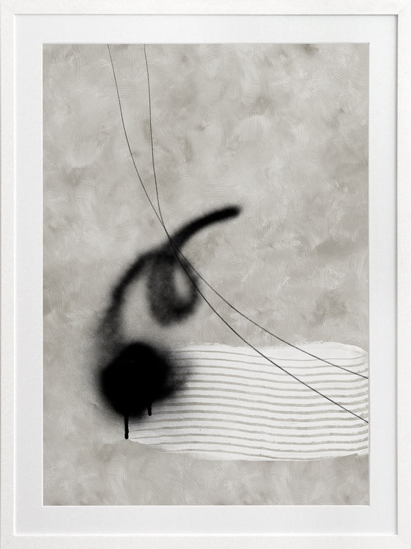 Fossilize II Framed Art Print