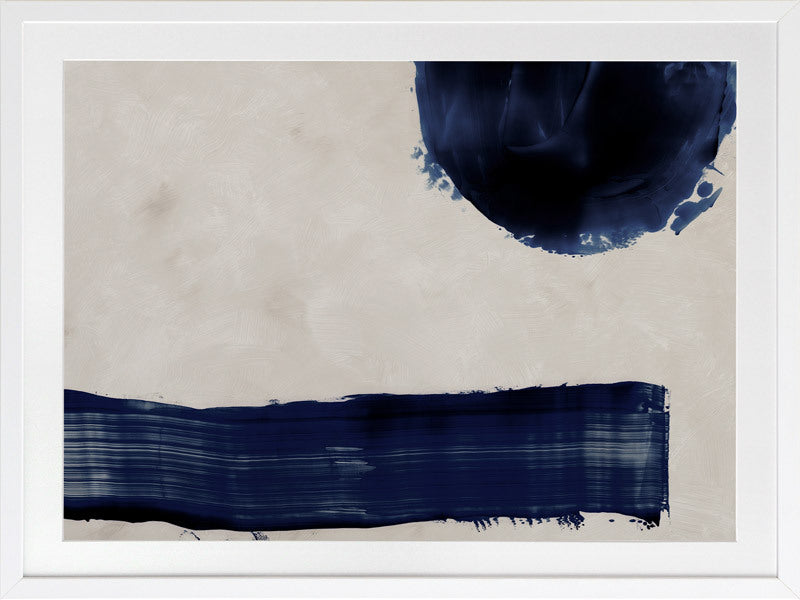 Broad Strokes II Framed Art Print