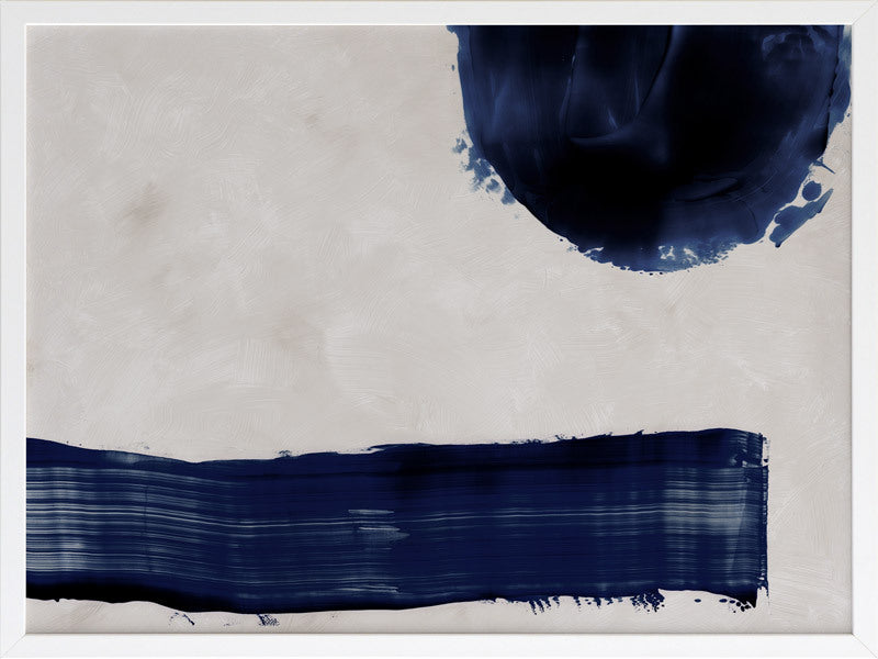 Broad Strokes II Framed Art Print