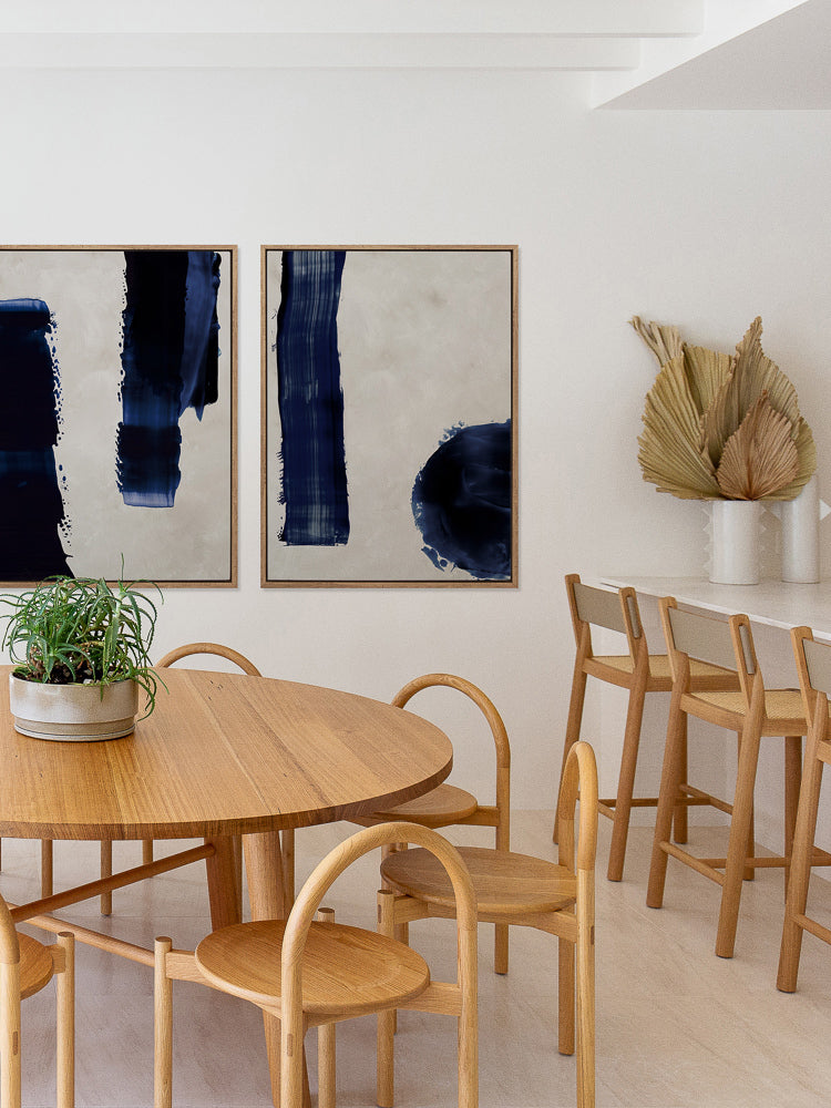 Broad Strokes II Canvas Art Print | Lifestyle