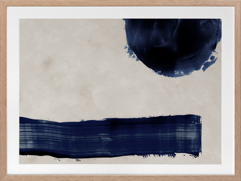 Broad Strokes II Framed Art Print