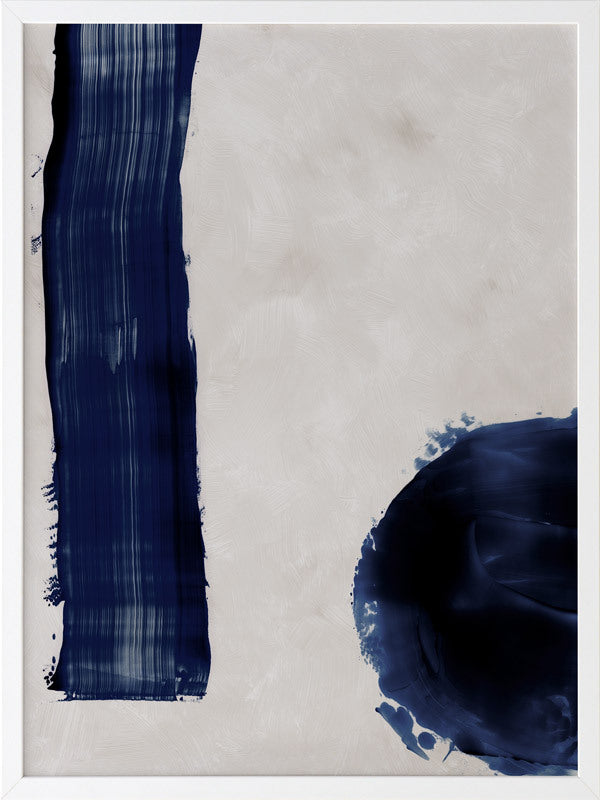 Broad Strokes II Framed Art Print