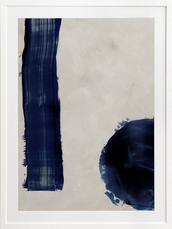 Broad Strokes II Framed Art Print