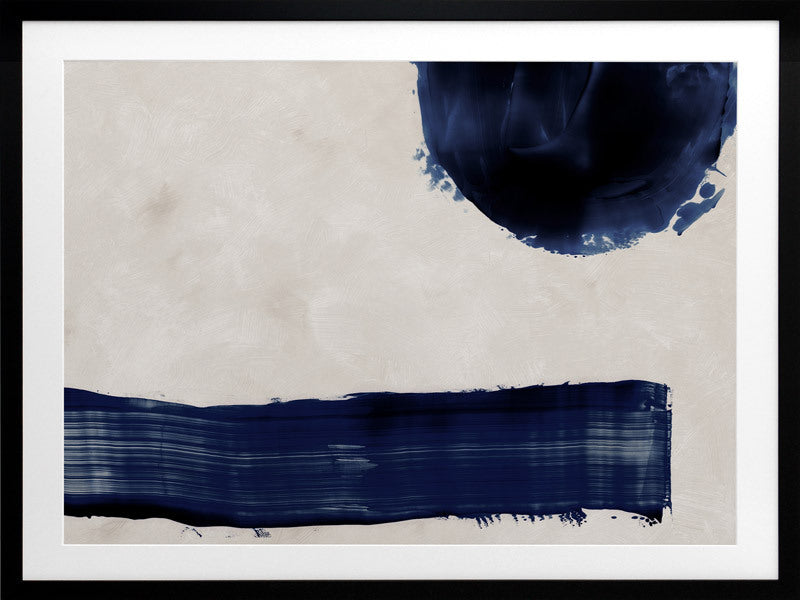 Broad Strokes II Framed Art Print