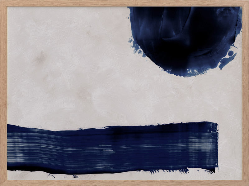 Broad Strokes II Framed Art Print