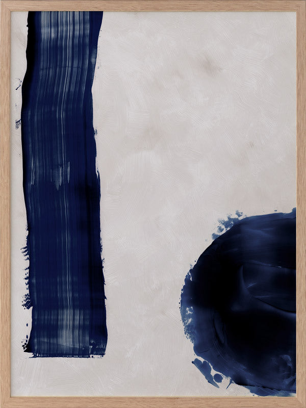 Broad Strokes II Framed Art Print