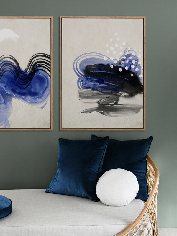 Awash II Canvas Art Print | Lifestyle