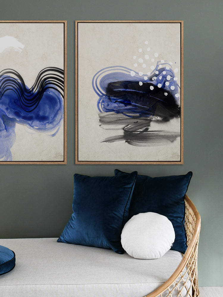 Awash II Canvas Art Print | Lifestyle