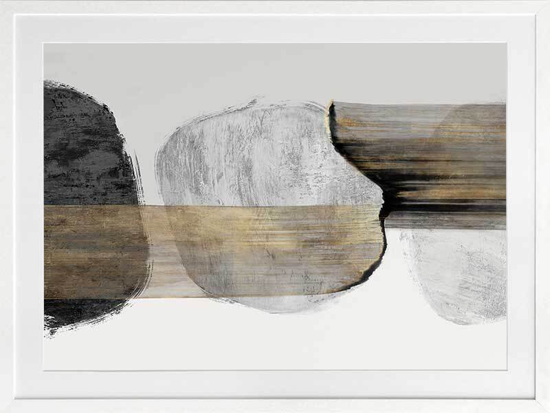 Pebble II Framed Art Print