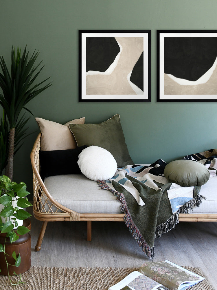 Eon II Framed Art Print | Lifestyle