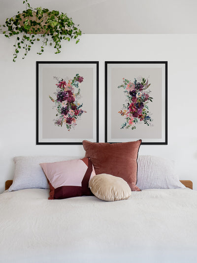 Decoupage I Framed Art Print | Lifestyle