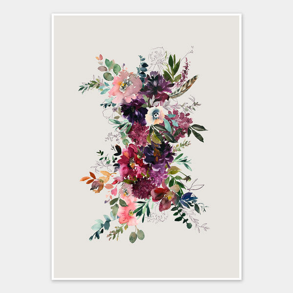 Decoupage II Unframed Art Print