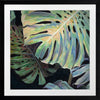 Midnight Monstera II Framed Art Print