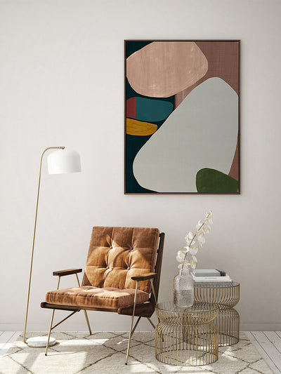 Stacking Stones II Canvas Art Print | Lifestyle