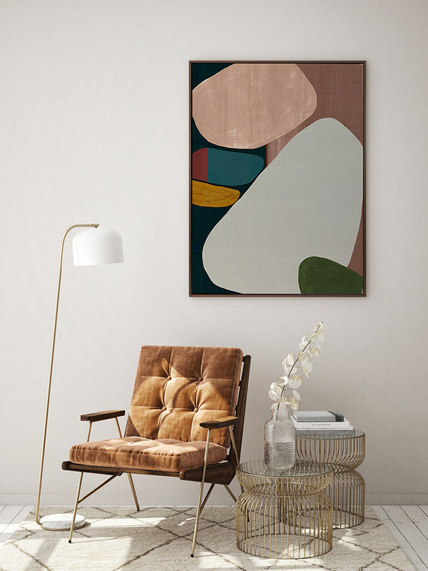 Stacking Stones II Canvas Art Print | Lifestyle