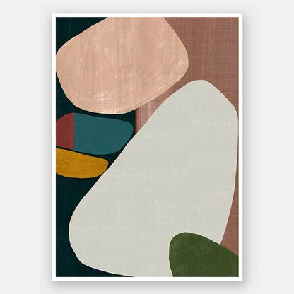 Stacking Stones II Unframed Art Print