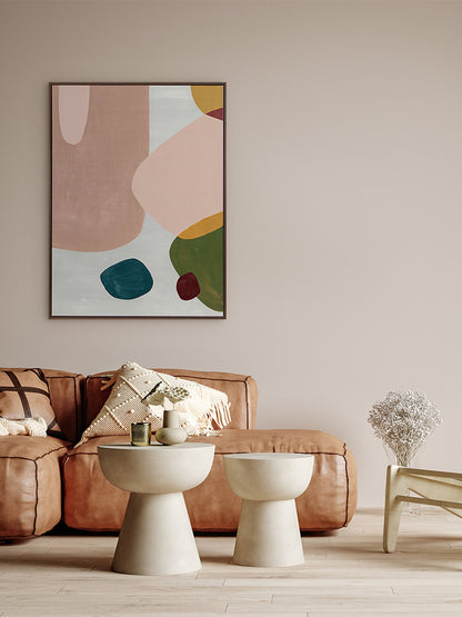 Shifting Shapes II Canvas Art Print