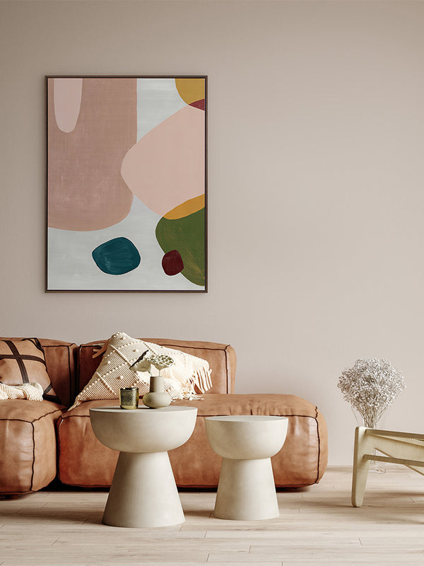 Shifting Shapes II Canvas Art Print | Lifestyle