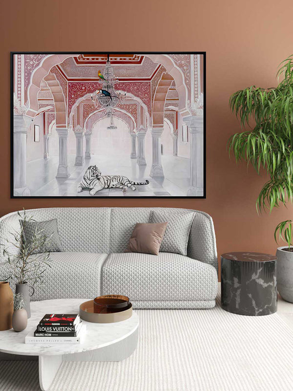 The Queen's Court Canvas Art Print | Lifestyle