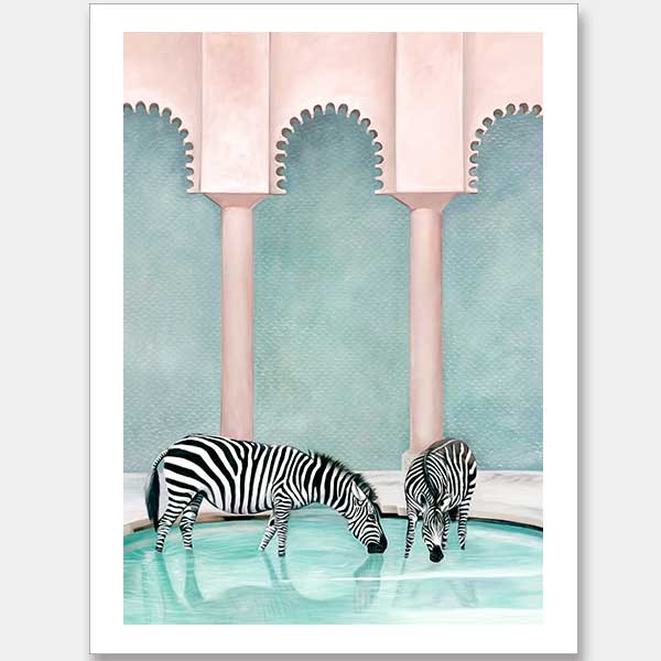 Office Gossip Unframed Art Print