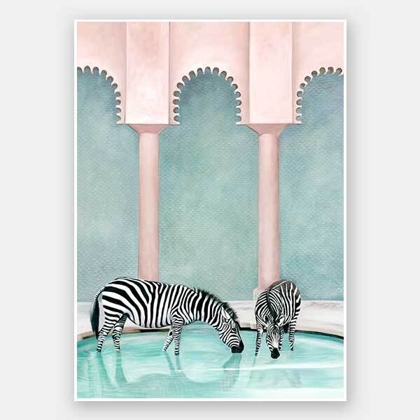 Office Gossip Unframed Art Print