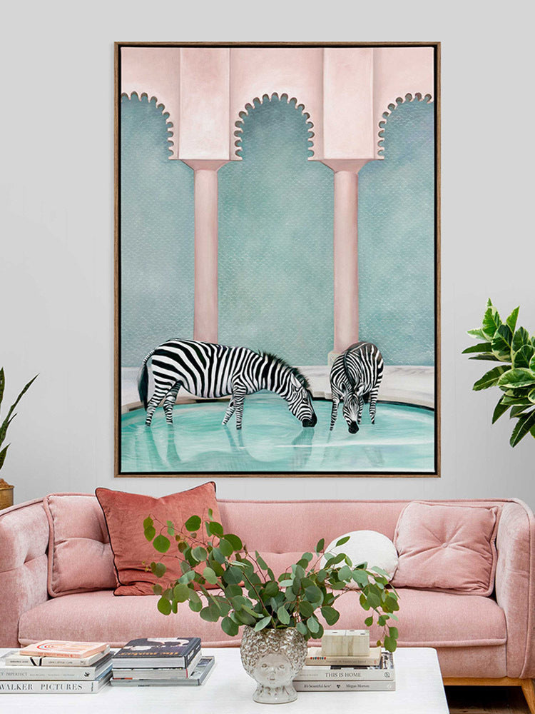 Office Gossip Canvas Art Print | Lifestyle