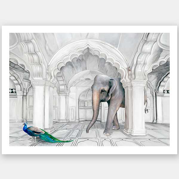 Follow the Leader Unframed Art Print