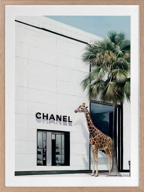 Rodeo Drive Framed Art Print