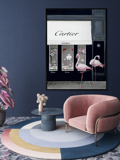 Upper East Side Canvas Art Print | Lifestyle