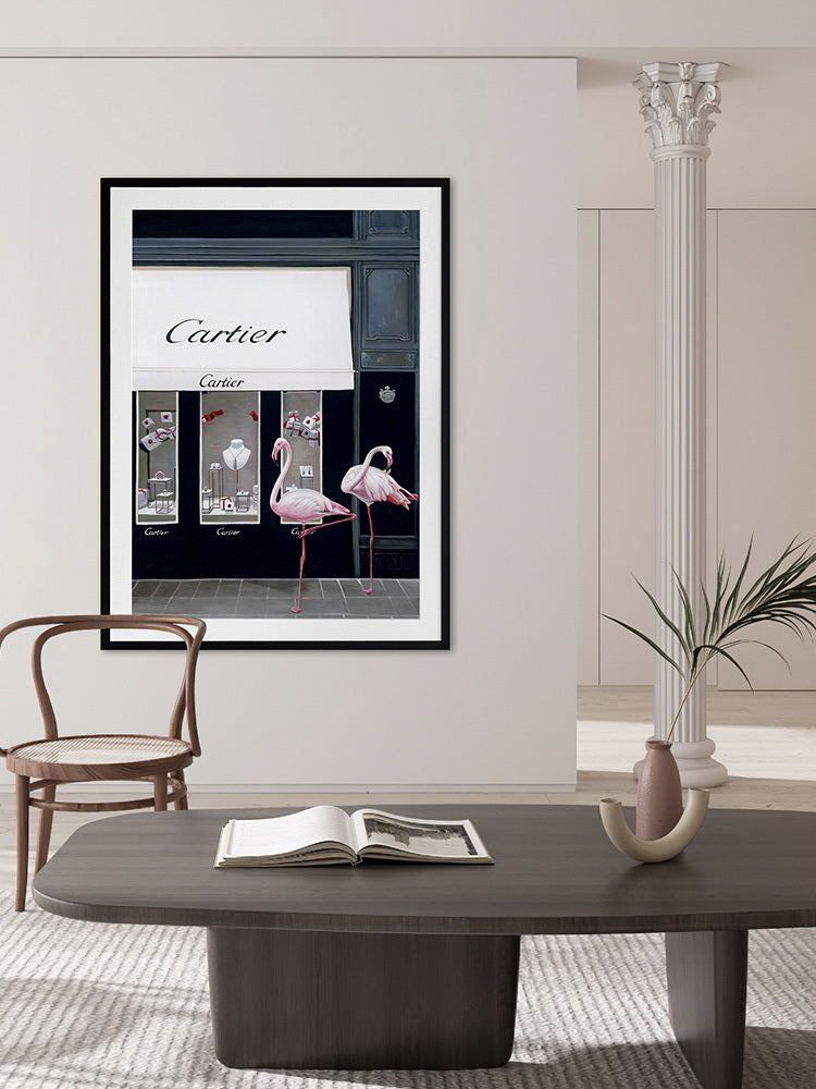 Upper East Side Framed Art Print | Lifestyle