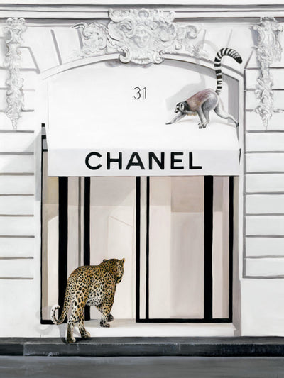 Fashion Week - Stretched Canvas - 90x120 - Portrait - Sale