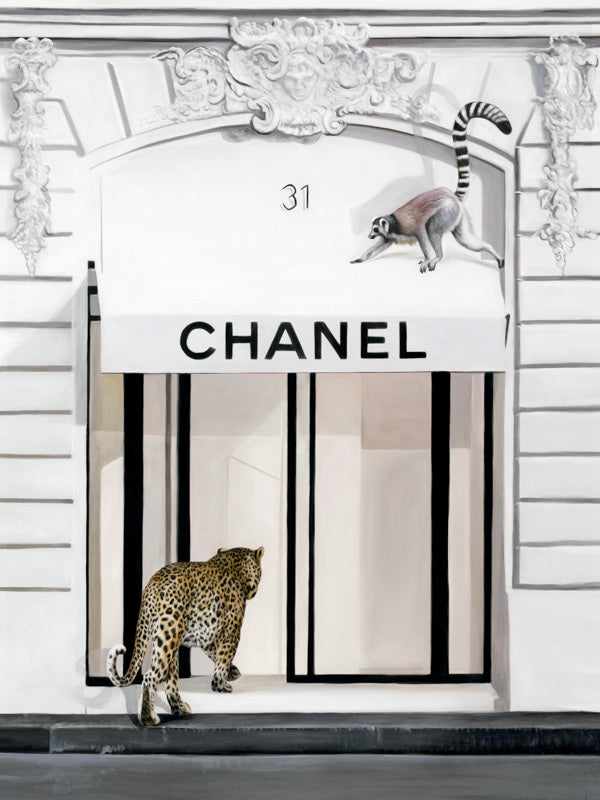 Fashion Week - Stretched Canvas - 90x120 - Portrait - Sale