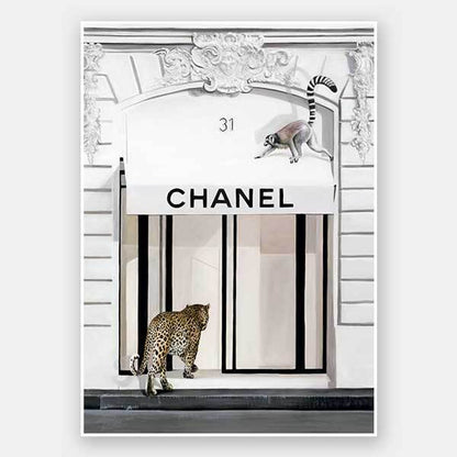 Fashion Week Unframed Art Print