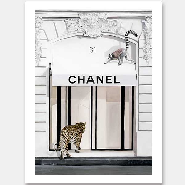 Fashion Week Unframed Art Print