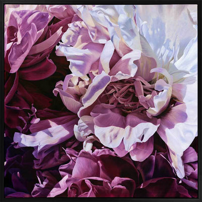 Mauve On Canvas Art Print