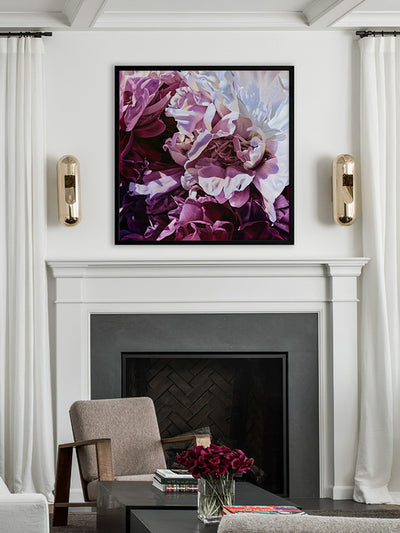 Mauve On Framed Art Print | Lifestyle