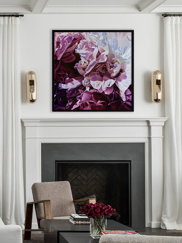 Mauve On Framed Art Print | Lifestyle