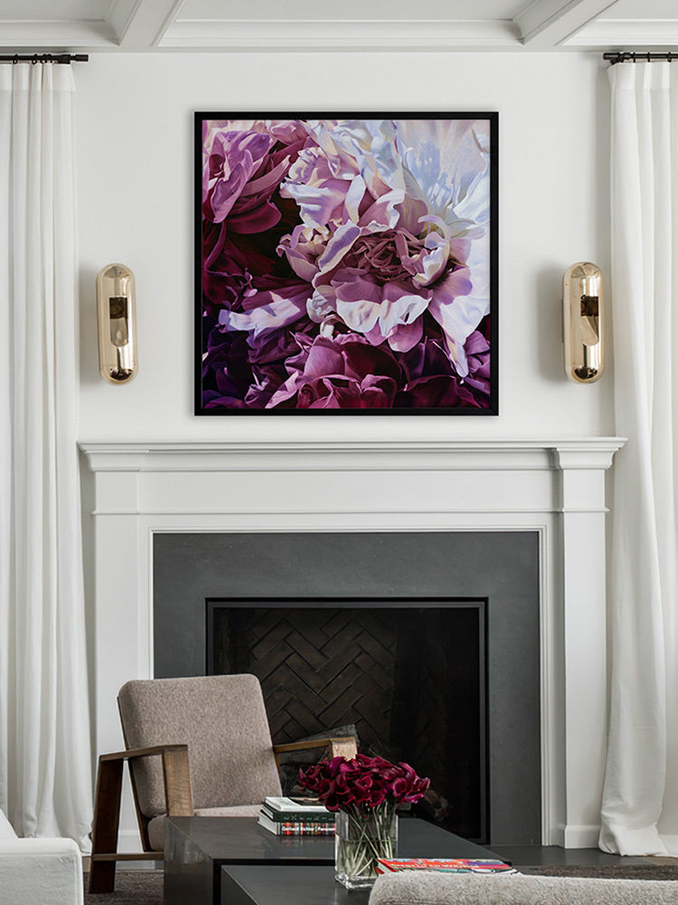 Mauve On Framed Art Print | Lifestyle