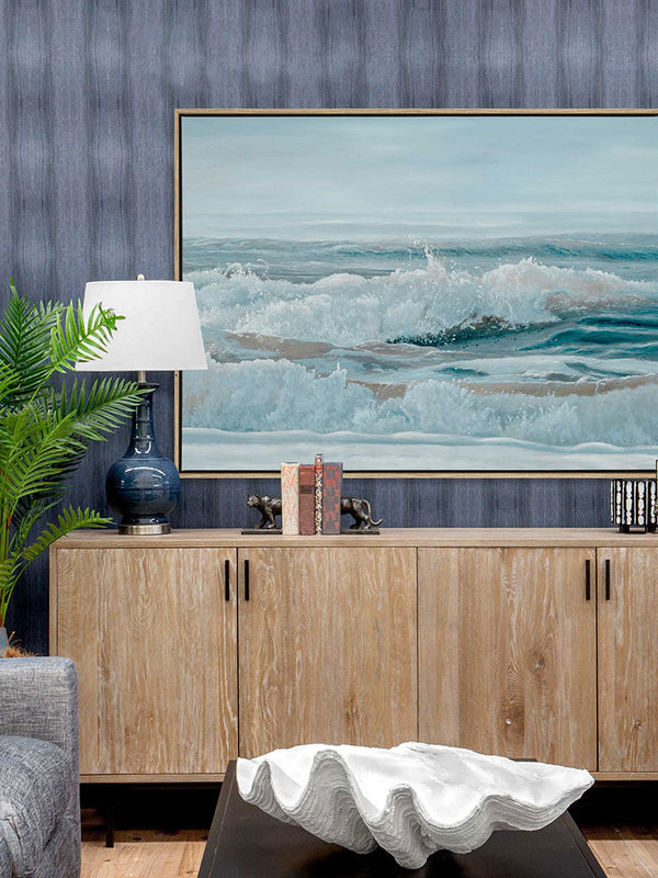 Pebbly Beach Canvas Art Print | Lifestyle