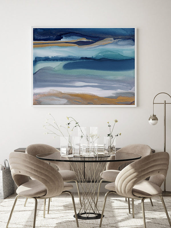 Great Oyster Bay Framed Art Print | Lifestyle
