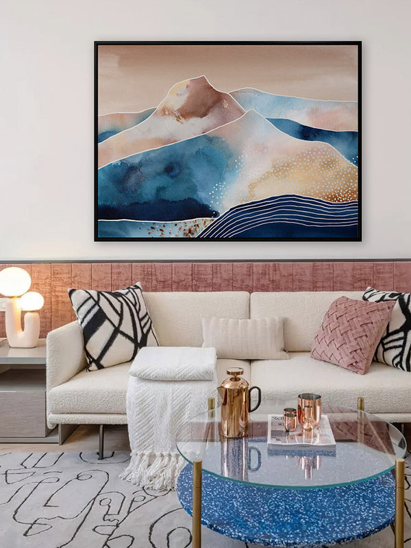 Magic Mountain Canvas Art Print | Lifestyle