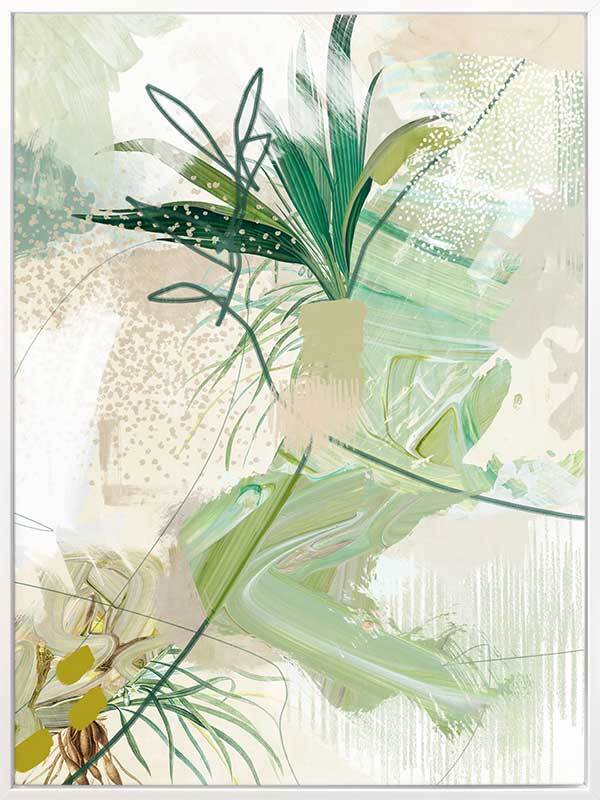 Leafy Greens Canvas Art Print