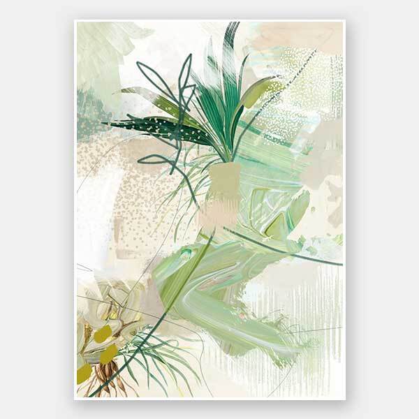 Leafy Greens Unframed Art Print